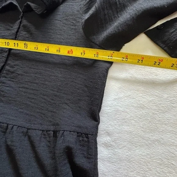 Max Studio Black Long Sleeve Dress - Picture 4 of 5